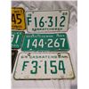Image 2 : Six different Saskatchewan license plates