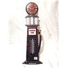 Image 1 : Thermometer gas pump shaped sign 19" - tin