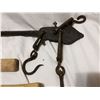 Image 3 : Smaller balance scale & 2 vintage never used handles