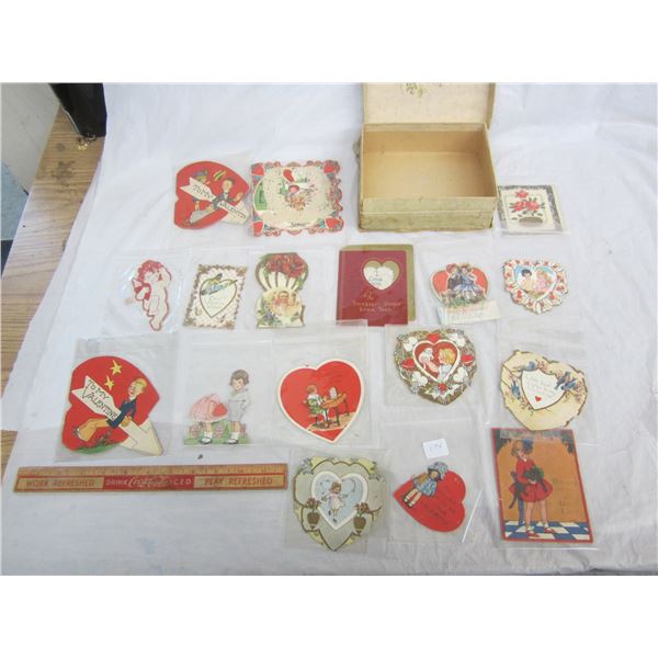 Large Lot of Antique Valentines