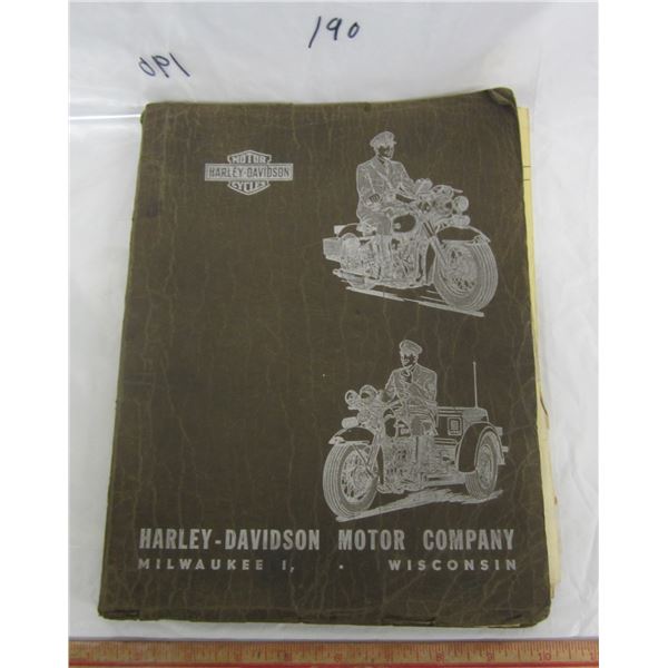 Harley Davidson Book 1941- 1956