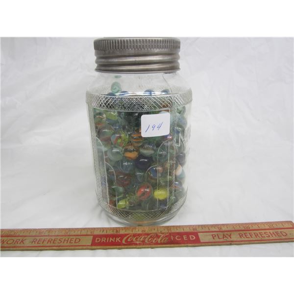Nabob Jar Full of Marbles