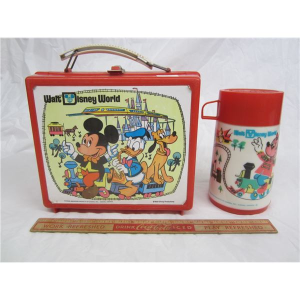 Disney Lunch Pail with Thermos