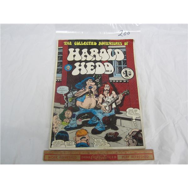 Harold Hedd Number 1 Magazine