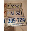 Image 5 : 3 Pair of License Plates 1972, 1975, 1976