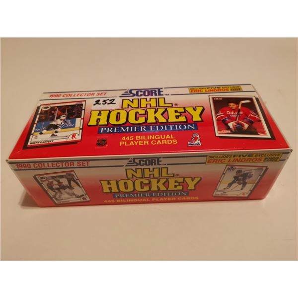 1990 Score Hockey Cards, Full box