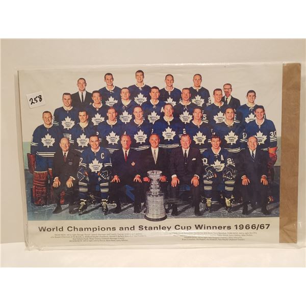 World Champions & Stanley Cup Winner 1966-67