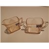 Image 1 : Depression Glass Cream & Sugar Bowls