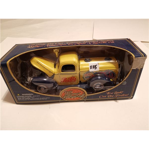 1940 Ford Pepsi Truck Diecast Bank 1:18 Scale