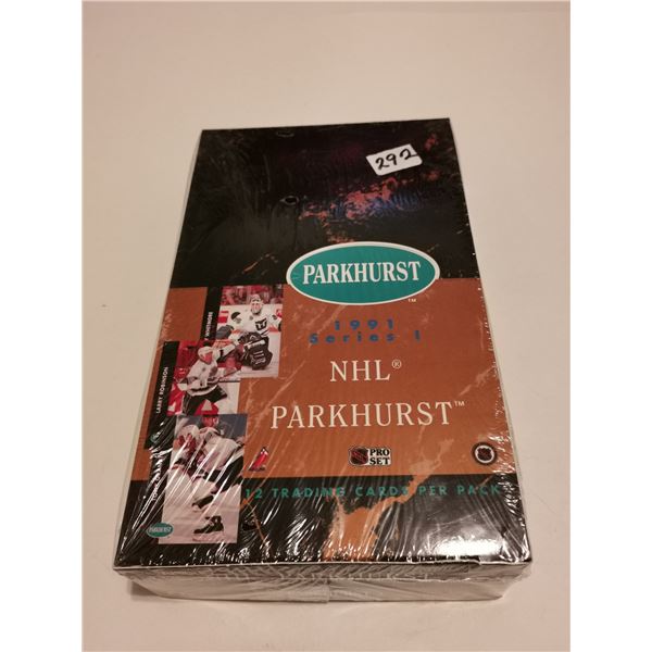 1991 Series 1 NHL Park Hurst Full Box
