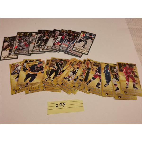 Fleer 1993 1-20 Point Leaders, 1-12 2nd Year Hockey Cards