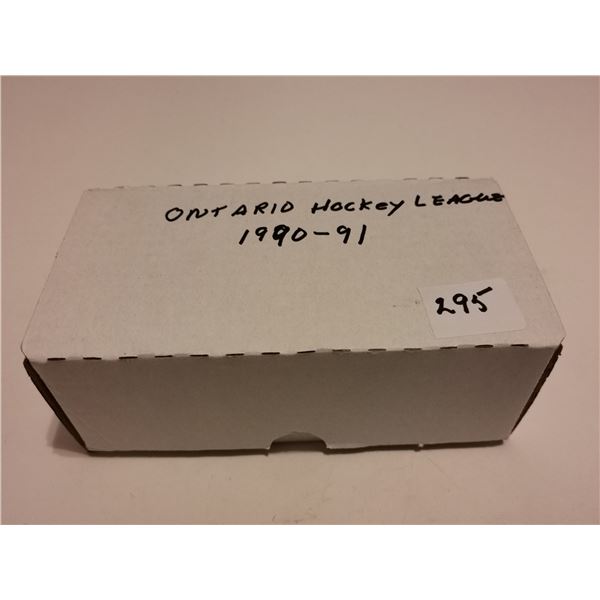 1990-91 Ontario Hockey League Cards