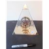 304  HOWARD MILLER PYRAMID COVERED CLOCK