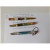 THREE VINTAGE BULLET PENCILS