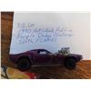 Image 3 : 1970 HOT WHEELS REDLINE PURPLE DODGE CHALLENGER WITH FLAMES