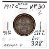 1917 NEWFOUNDLAND 20 CENT PIECE