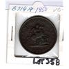 Image 1 : 1850 BANK OF UPPER CANADA ONE CENT