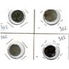 Image 2 : FOUR UNIDENTIFIED ROMAN COINS