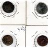 Image 2 : FOUR UNIDENTIFIED ROMAN COINS