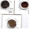 Image 1 : THREE UNIDENTIFIED ROMAN COINS