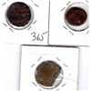 Image 2 : THREE UNIDENTIFIED ROMAN COINS