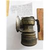 Image 1 : 1912-25 GUYS DROPPER BRASS MINERS LAMP