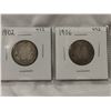 Image 3 : Three Silver 25¢ - 1902, 06, 18