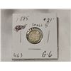 Image 1 : 1885 Small 5 Silver 5¢