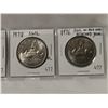 Image 3 : Three Assorted 1976, 77, 78 Nickel Dollars