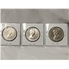 Image 5 : Three Assorted 1976, 77, 78 Nickel Dollars