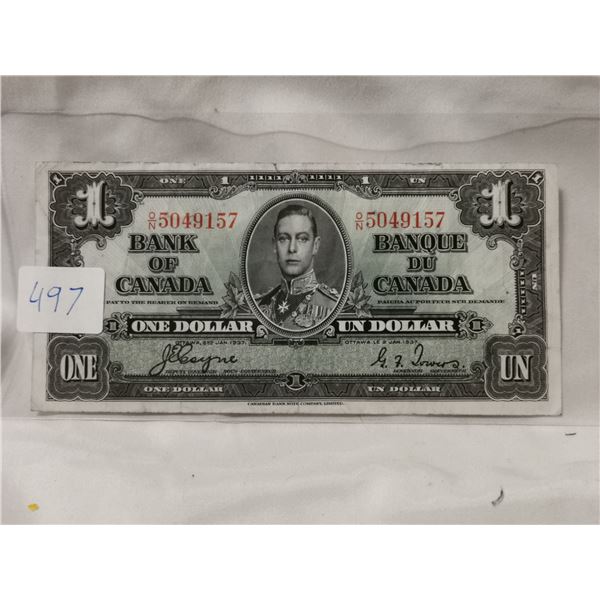 1937 $1 Bill Coyne Towers