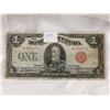 Image 1 : 1923 Red Seal $1 Large Bill