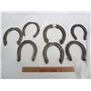 Image 2 : 7 Turn of the Century Horse Shoes circa 1900