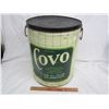 Image 2 : 5 Gallon Covo Shortening Tin