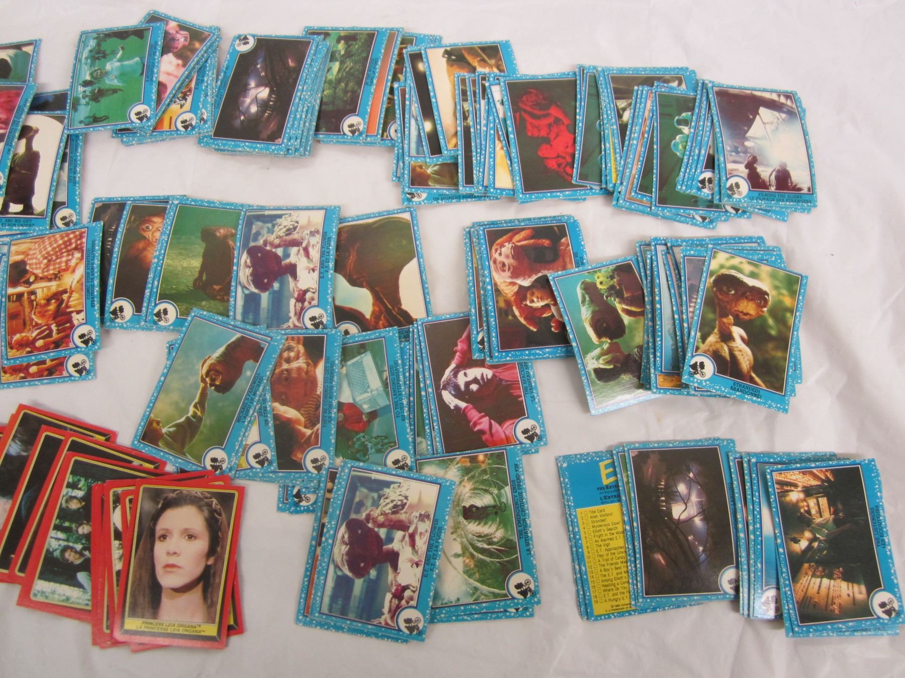 Large Lot ET Trading Cards and Some Star Wars Schmalz Auctions
