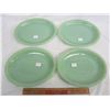 Image 1 : 4 Jadeite Platters 9 and 3/4 inches no chips or cracks