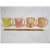 Image 1 : 4 Fire King Mugs