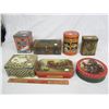 Image 2 : 7 Vintage Tin Cans