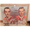 Image 1 : 1958-1959 VEZINA & NORRIS TROPHY WINNERS POSTER 14x17”