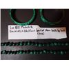 Image 4 : LOT 618 SOLID MALACHITE BRACELETS & NECKLACE SEE PHOTO