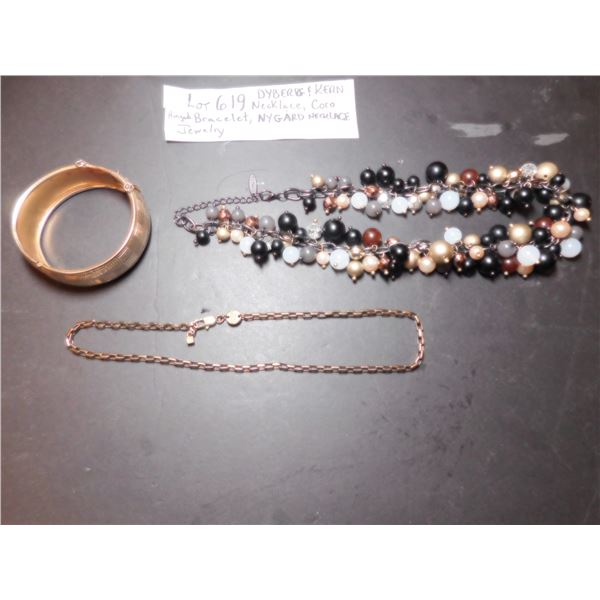 LOT 619 DYBERG & KERN, CORO, NYGAARD MARKED JEWELRY