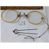 Image 2 : LOT 628 VINTAGE BAKELITE & GOLDFILLED SPECTACLE