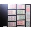 Image 3 : LOT 647 MINT USA MINT BLOCKS IN GLASSINE ENVELOPES