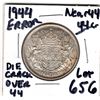 Image 1 : LOT 656 1944 50 CENTS DIE CRACK THRU 44 ERROR
