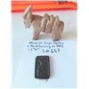 Image 2 : LOT 667 MEXICAN ONYX DONKEY AND HAND CARVED SLATE ART
