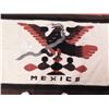 Image 2 : LOT 669 WOVEN WOOL MEXICAN BLANKET 49” BY 72”