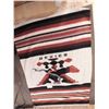 Image 3 : LOT 669 WOVEN WOOL MEXICAN BLANKET 49” BY 72”