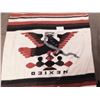 Image 4 : LOT 669 WOVEN WOOL MEXICAN BLANKET 49” BY 72”