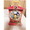 Image 1 : LOT 699 VINTAGE FISHER PRICE MUSIC BOX TEACHING CLOCK