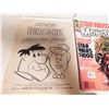 Image 3 : LOT 700 VINTAGE COLORING BOOKS & MONSTER MAGAZINE
